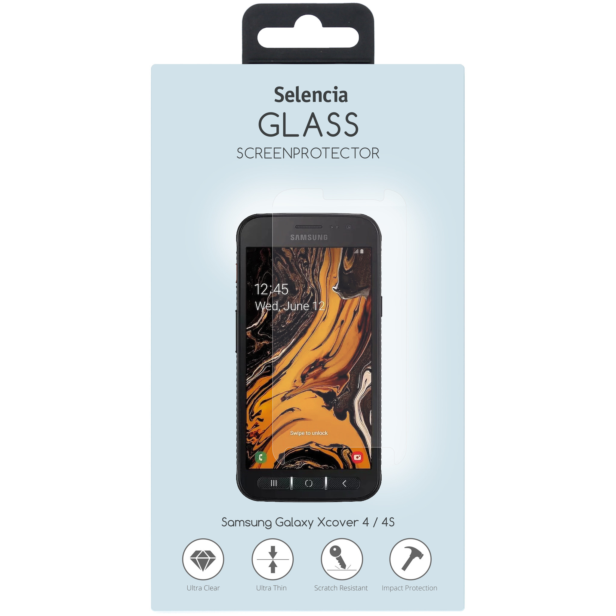 Selencia Gehard Glas Screenprotector voor de Samsung