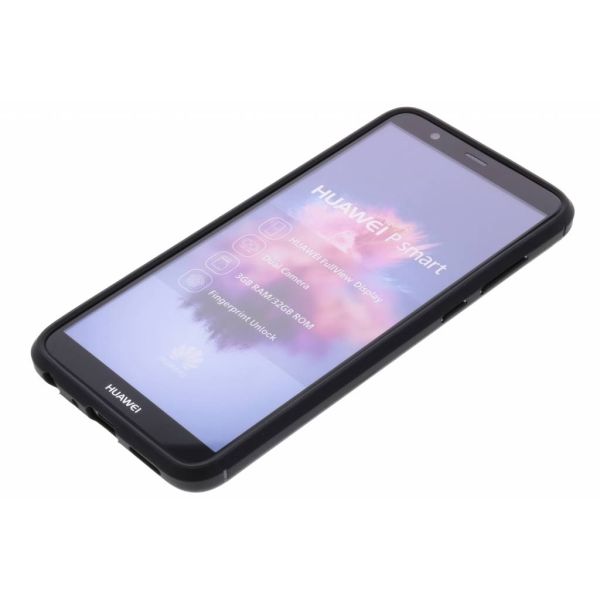 Lederen Backcover met stiksel Huawei P Smart