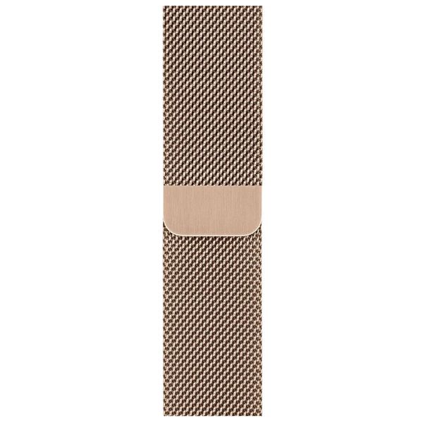 Apple Milanese Loop Band Apple Watch Series 1-9 / SE - 38/40/41 mm - Goud