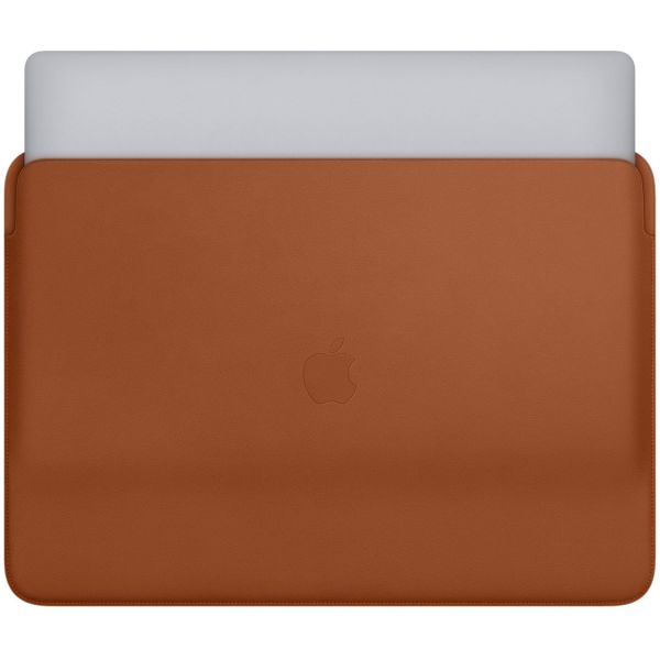 Apple Leather Sleeve MacBook Pro 16 inch - Saddle Brown