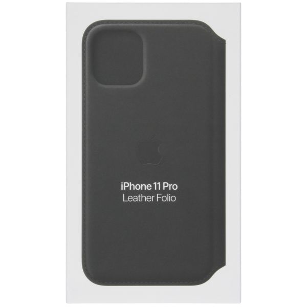 Apple Leather Folio Bookcase iPhone 11 Pro - Black