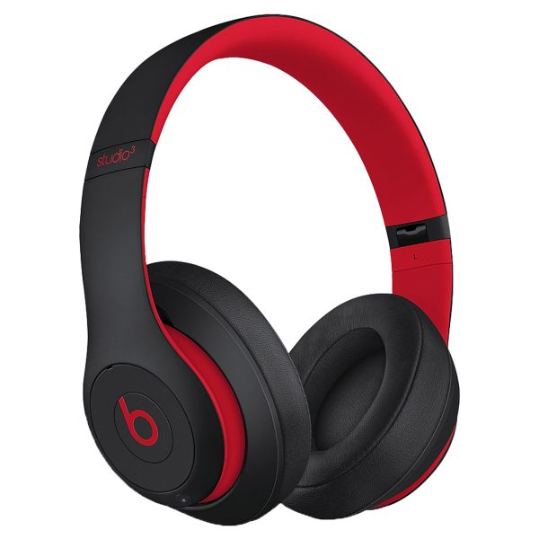 Beats Studio3 Wireless Bluetooth Headphones - Draadloze koptelefoon Over-Ear - Met Active Noise Cancelling - Defiant Black / Red