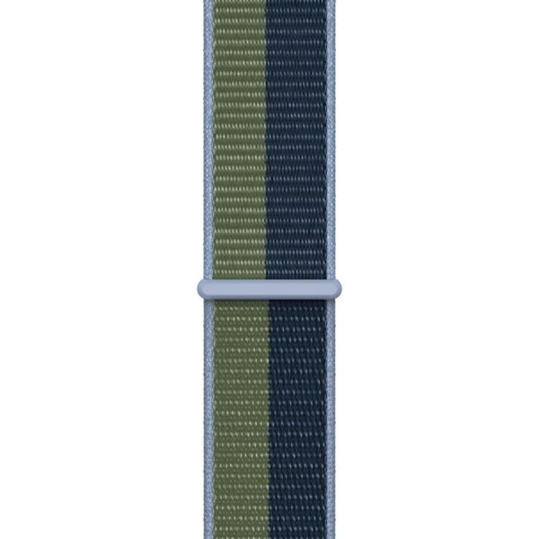 Apple Sport Loop Band Apple Watch Series 1-9 / SE - 38/40/41 mm / Series 10 - 42 mm - Abyss Blue/Moss Green