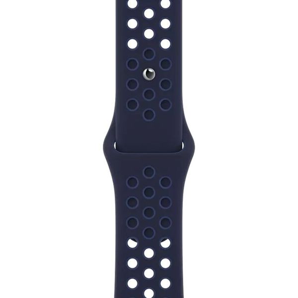 Apple Nike Sport Band Apple Watch Series 1-9 / SE - 38/40/41 mm / Series 10 - 42 mm - Midnight Navy/Mystic Navy