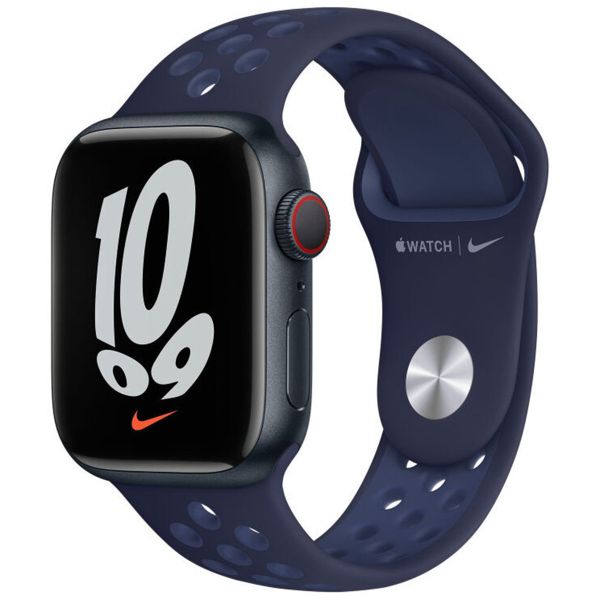 Apple Nike Sport Band Apple Watch Series 1-9 / SE - 38/40/41 mm / Series 10 - 42 mm - Midnight Navy/Mystic Navy