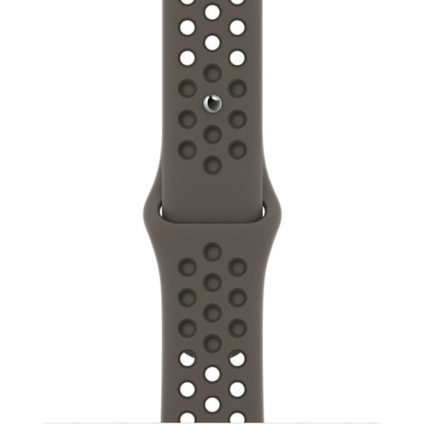 Apple Nike Sport Band Apple Watch Series 1-9 / SE - 38/40/41 mm / Series 10 - 42 mm - Olive Gray/Cargo Khaki