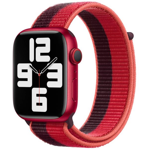 Apple Sport Loop Band Apple Watch Series 1-9 / SE - 38/40/41 mm / Series 10 - 42 mm - (Product) Red