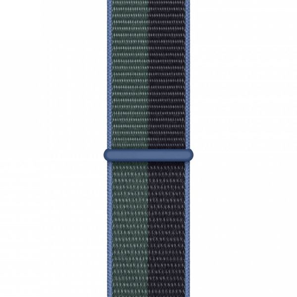 Apple Sport Loop Band Apple Watch Series 1-9 / SE - 38/40/41 mm / Series 10 - 42 mm - Midnight/Eucalyptus