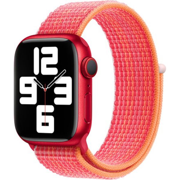 Apple Sport Loop Band voor Apple Watch Series 1-9 / SE - 38/40/41 mm / Series 10 - 42 mm - Rood