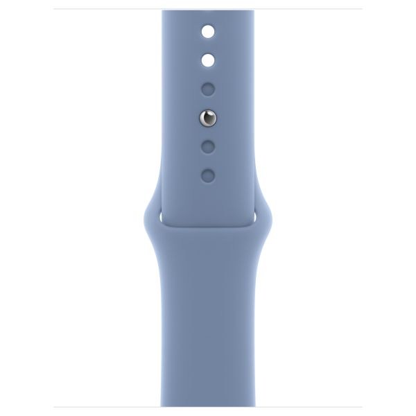 Apple Sport Band Apple Watch Series 1-9 / SE - 38/40/41 mm / Series 10 - 42 mm - Maat M/L - Winter Blue