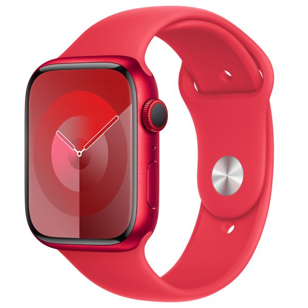 Apple Sport Band Apple Watch Series 1-10 / SE / Ultra (2) - 42/44/45/46/49 mm - Maat S/M - Red