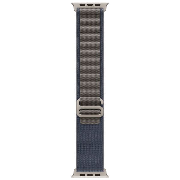 Apple Alpine Loop Band Apple Watch Series 1-9 / SE / Ultra (2) - 42/44/45/49 mm - Maat S - Blue