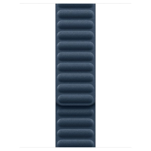 Apple Magnetic Link-bandje FineWoven Apple Watch Series 1-9 / SE - 38/40/41 mm / Series 10 - 42 mm - Maat S/M - Pacific Blue