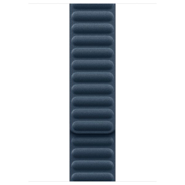 Apple Magnetic Link-bandje FineWoven Apple Watch Series 1-9 / SE / Ultra (2) - 42/44/45/49 mm - Maat M/L - Baltic Blue