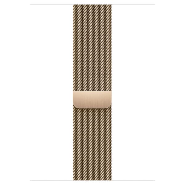 Apple Milanese Loop Band Apple Watch Series 1-9 / SE / Ultra (2) - 42/44/45/49 mm - Gold