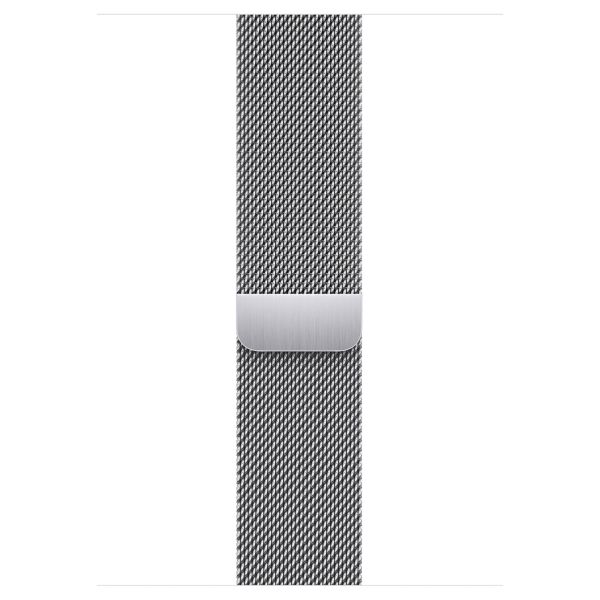 Apple Milanese Loop Band Apple Watch Series 1-9 / SE / Ultra (2) - 42/44/45/49 mm - Silver