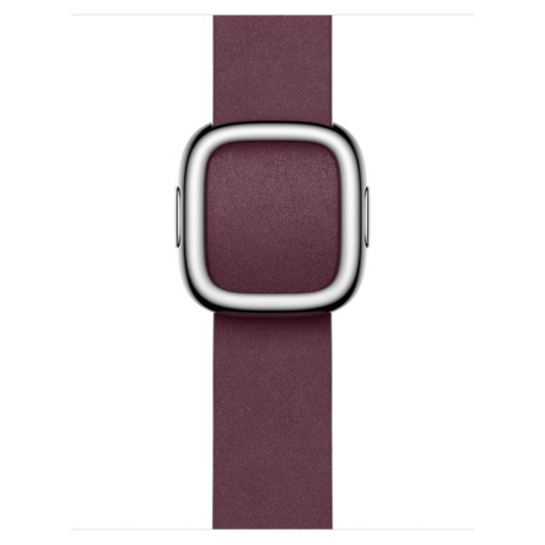 Apple Modern Buckle FineWoven Apple Watch Series 1-9 / SE - 38/40/41 mm - Maat M - Mulberry