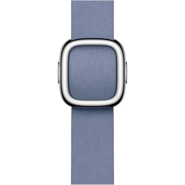 Apple Modern Buckle FineWoven Apple Watch Series 1-9 / SE - 38/40/41 mm - Maat M - Lavender Blue