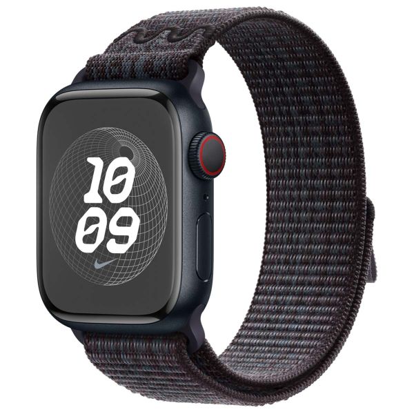 Apple Nike Sport Loop Band Apple Watch Series 1-9 / SE - 38/40/41 mm - Black/Blue