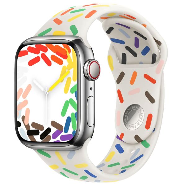 Apple Sport Band Apple Watch Series 1-9 / SE - 38/40/41 mm / Series 10 - 42 mm - Maat S/M - Pride Edition