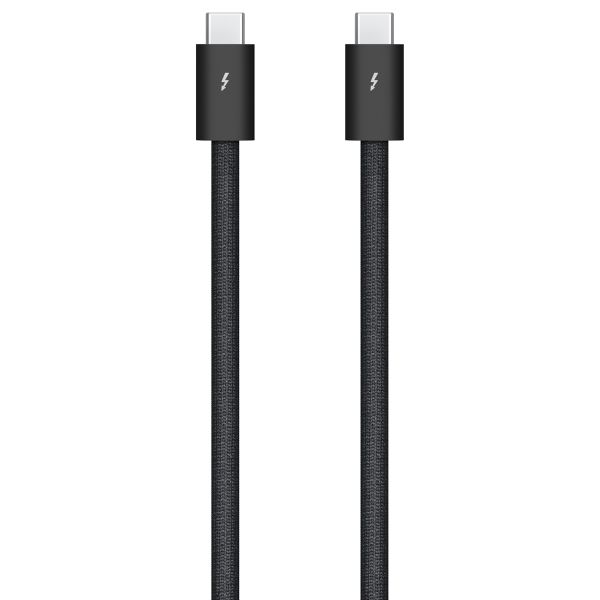 Apple Thunderbolt 4 (USB-C naar USB-C) Pro oplaadkabel - 1 meter - Zwart