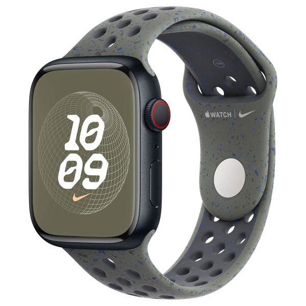 Apple Nike Sport Band Apple Watch Series 1-9 / SE / Ultra (2) - 42/44/45/49 mm - Maat S/M - Cargo Khaki