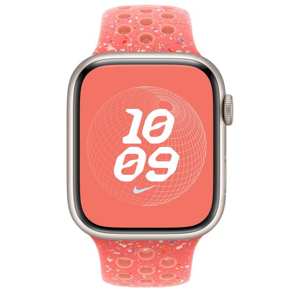 Apple Nike Sport Band Apple Watch Series 1-9 / SE / Ultra (2) - 42/44/45/49 mm - Maat S/M - Magic Ember
