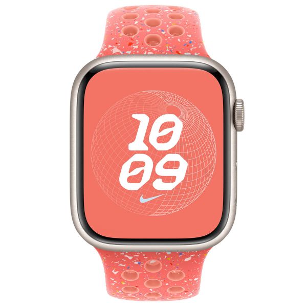 Apple Nike Sport Band Apple Watch Series 1-10 / SE / Ultra (2) - 42/44/45/46/49 mm - Maat S/M - Magic Ember