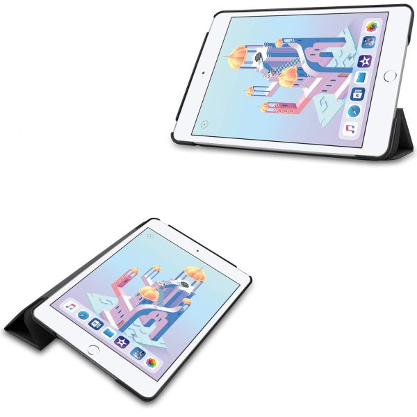 Stand Bookcase iPad Mini 5 (2019) / Mini 4 (2015) - Zwart