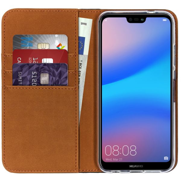 Luxe Softcase Bookcase Huawei P20 Lite