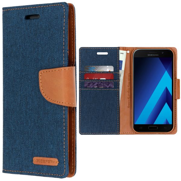 Mercury Goospery Canvas Diary Bookcase Samsung Galaxy A5 (2017)