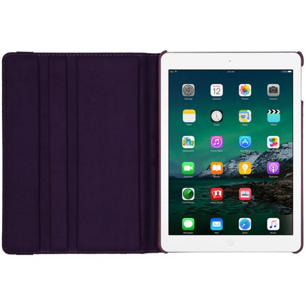 imoshion 360° draaibare Bookcase iPad Air 2 (2014) - Paars