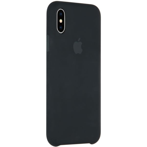 Apple Silicone Backcover iPhone X - Black