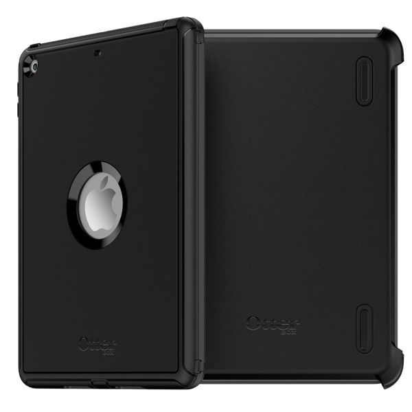 OtterBox Defender Rugged Backcover iPad 9 (2021) 10.2 inch / iPad 8 (2020) 10.2 inch / iPad 7 (2019) 10.2 inch - Zwart