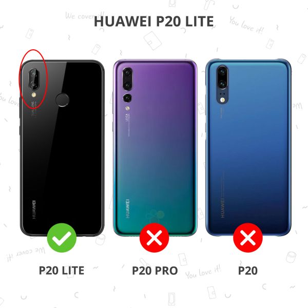 Luxe Softcase Bookcase Huawei P20 Lite