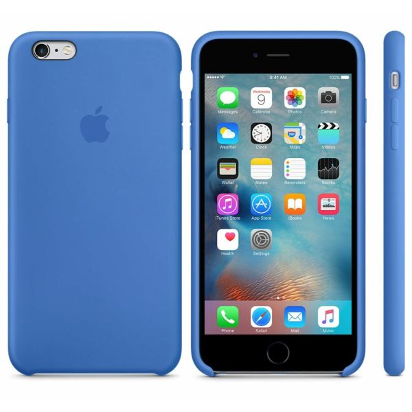 Apple Silicone Backcover iPhone 6(s) Plus - Royal Blue