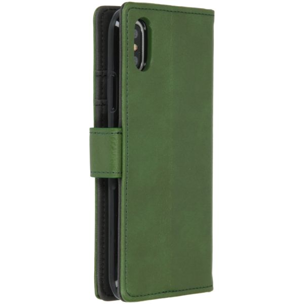 imoshion Luxe Bookcase iPhone Xs / X - Groen