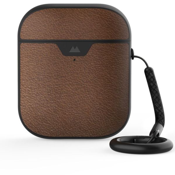 Mous Leather Protective Case AirPods 1 / 2 - Bruin