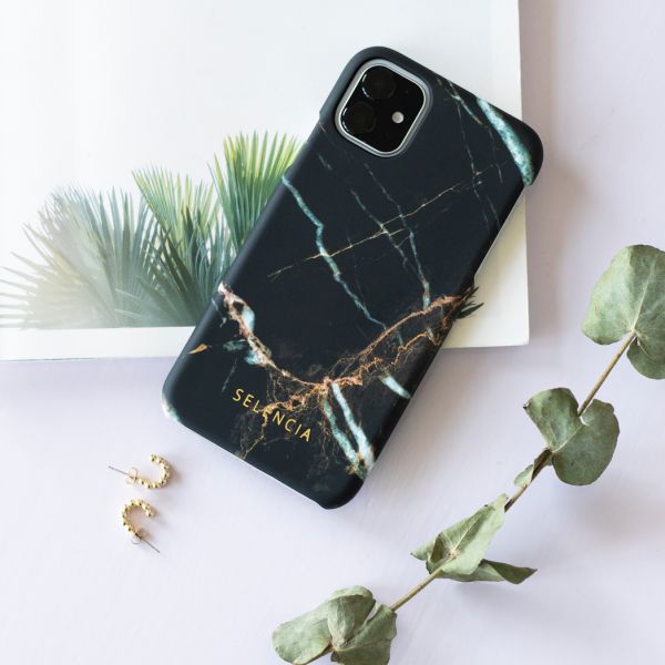 Selencia Maya Fashion Backcover Samsung Galaxy S10 - Marble Black