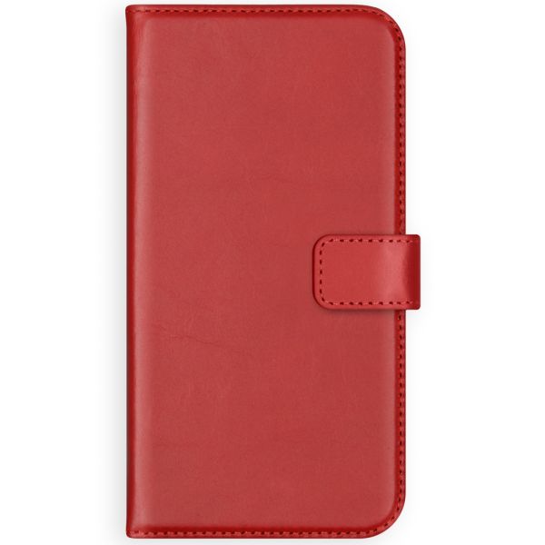 Selencia Echt Lederen Bookcase Samsung Galaxy A41 - Rood