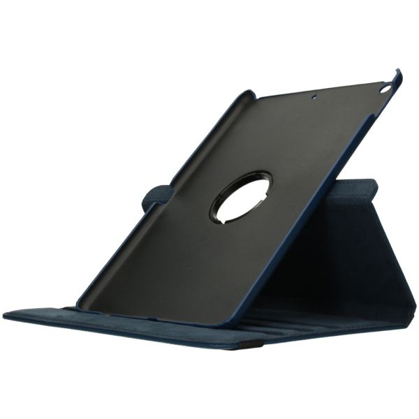 imoshion 360° draaibare Bookcase iPad 7 (2019) / iPad 8 (2020) / iPad 9 (2021) 10.2 inch - Blauw