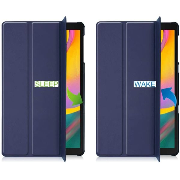 imoshion Trifold Bookcase Galaxy Tab A 10.1 (2019) - Blauw