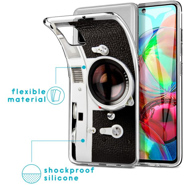 imoshion Design hoesje Samsung Galaxy A71 - Classic Camera