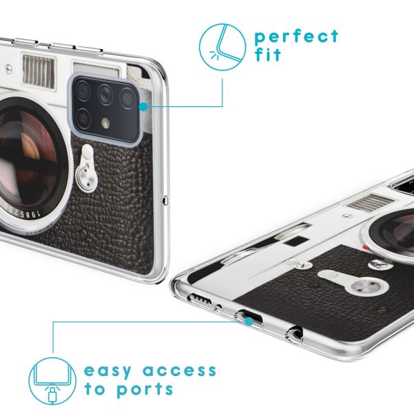 imoshion Design hoesje Samsung Galaxy A71 - Classic Camera