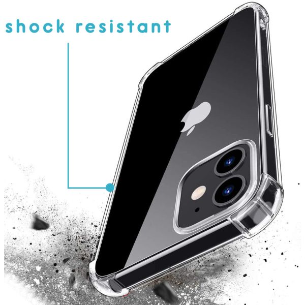 imoshion Anti-Shock Backcover + Screenprotector iPhone 12 Mini