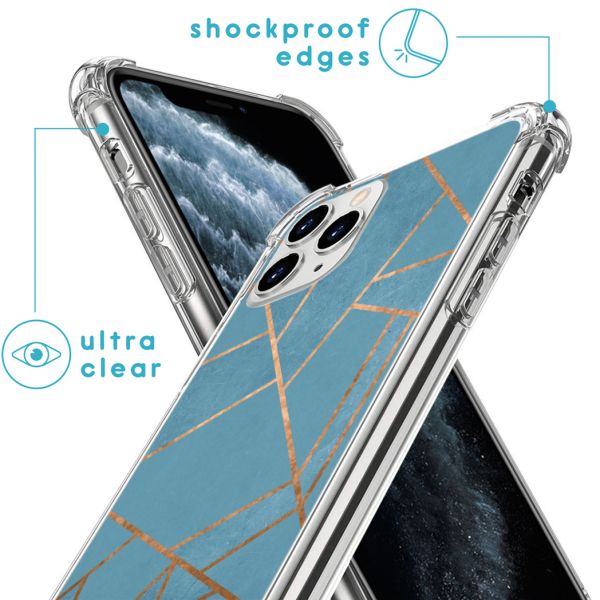 imoshion Design hoesje met koord iPhone 11 Pro - Grafisch Koper