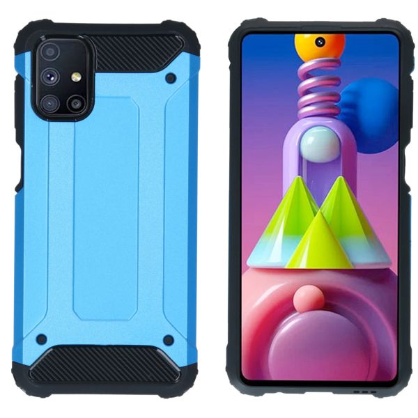 imoshion Rugged Xtreme Backcover Samsung Galaxy M51 - Lichtblauw