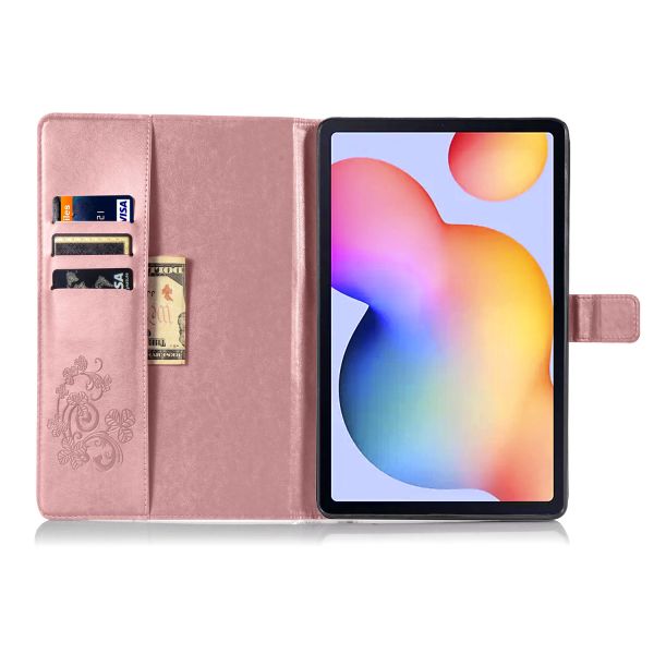 Klavertje Bloemen Bookcase Galaxy Tab A 10.1 (2019)