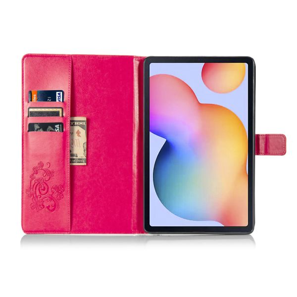 Klavertje Bloemen Bookcase Galaxy Tab A 10.1 (2019)