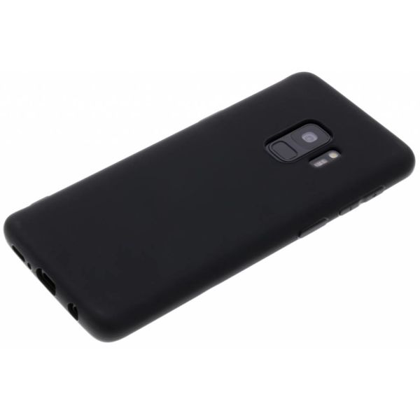 Color Backcover Samsung Galaxy S9 - Zwart